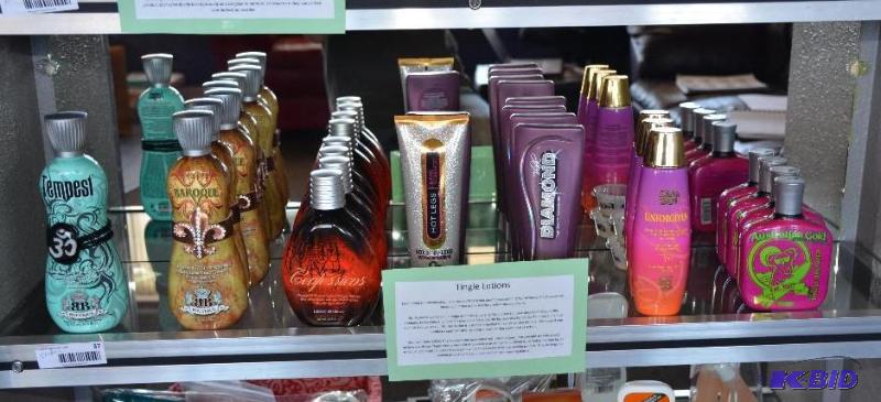 lot 37 image: Tingle lotions - Boutique, Designer Skin, Cal...
