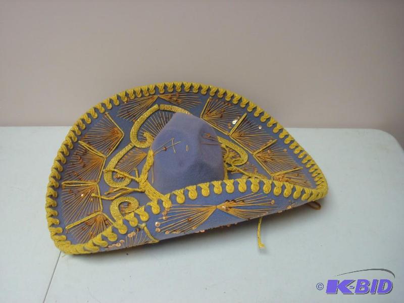 lot 100 image: Purple Sombrero&nbspHat...