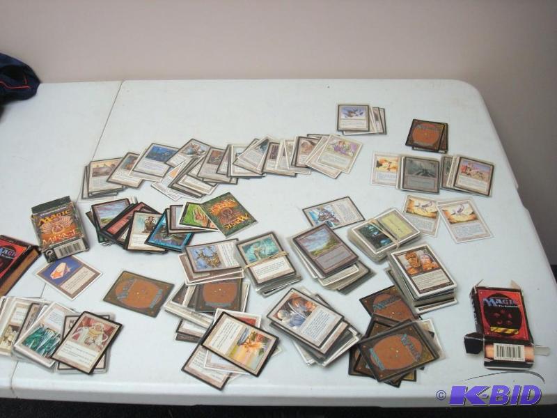 lot 101 image: Lot Of Magic The Gathering Cards...