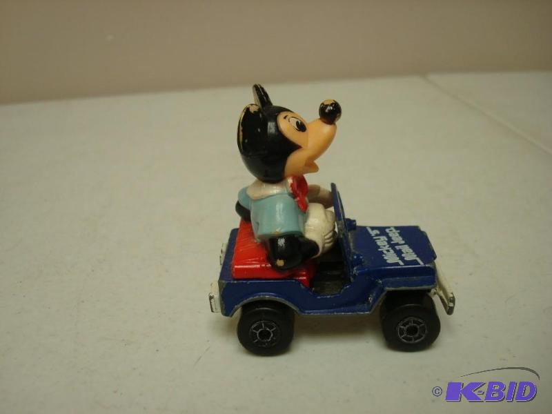 lot 106 image: Mickey Mouse Lesnay Car, Shows Wear...