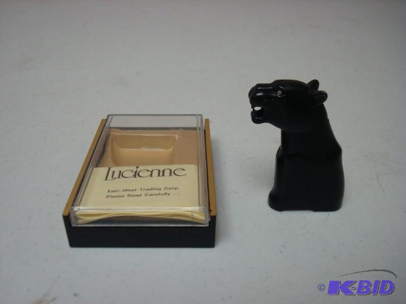 lot 110 image: Lucienne&nbspPanther Head Lighter...