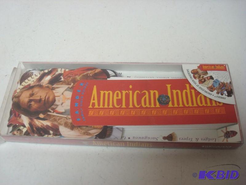 lot 119 image: American Indian Card Book Field Guide...