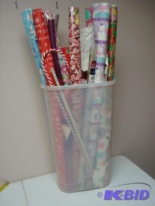 lot 148 image: Lot Of Christmas Wrapping Paper...
