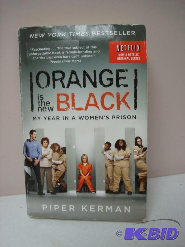 lot 192 image: Orange Is The New Black Book, Used, Soft Cove...