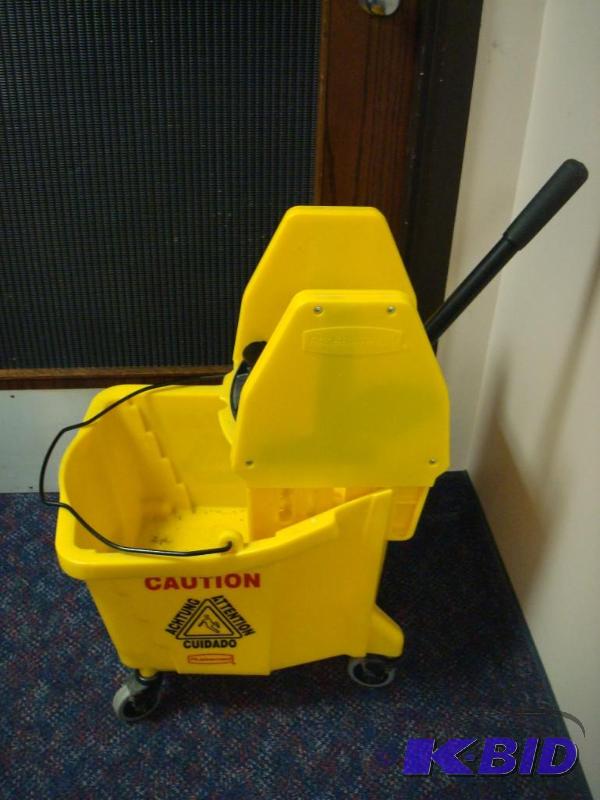 lot 40 image: Commercial Mop Bucket, Good Condition...