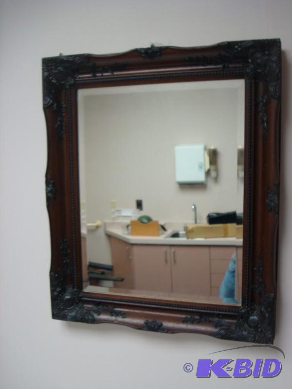 lot 53 image: Hanging Wall Mirror...