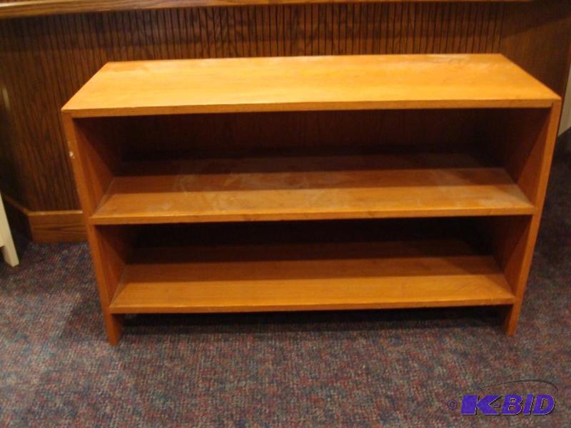 lot 8 image: Wood Shelf, Light Wear...