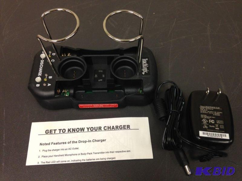 NEW TeachLogic Microphone Charger with AC Ada...