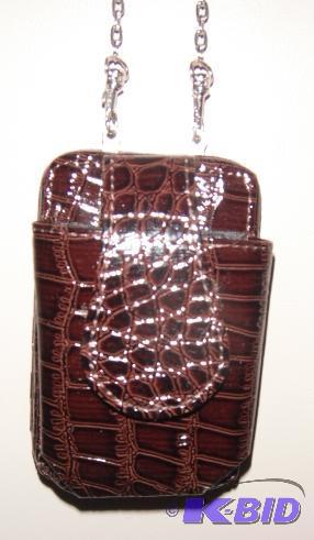 Wallet Cell Phone Holder - Brown -&nbspInsid...