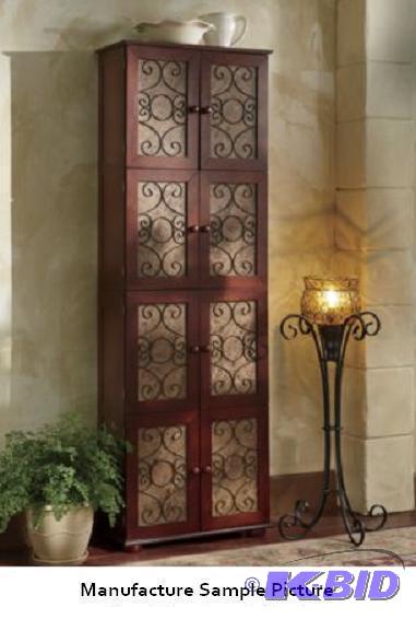 Chateau Wall Cabinet - This tall cabinet with...