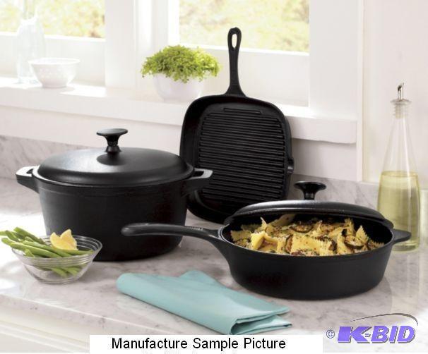 Five Piece Cast Iron Set - Cast iron cooking ...