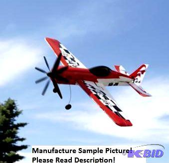 Remote Control Airplane - Red, Black &amp wh...