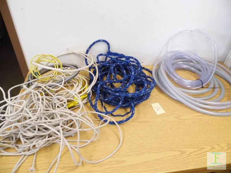Wire, Tubing, Rope in Tote