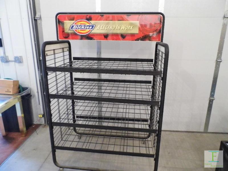 Rolling Display Shelf