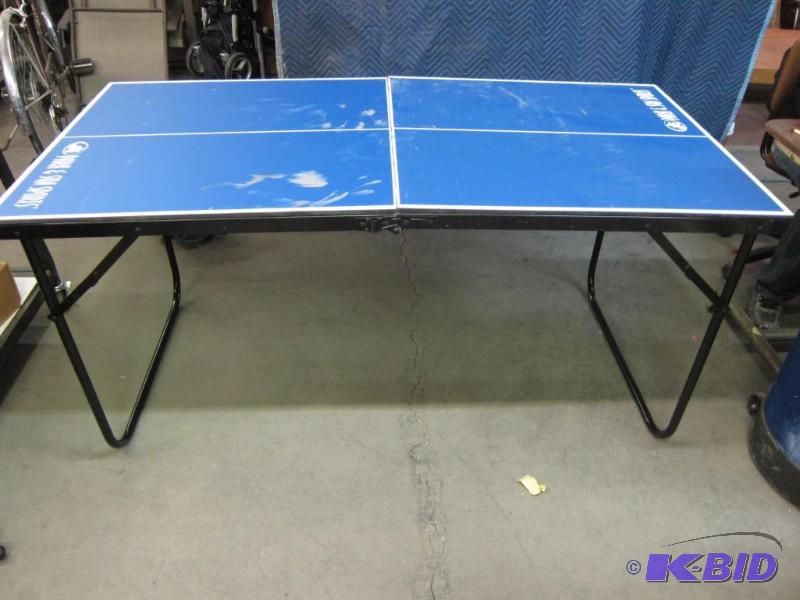 Miniature Ping-Pong Table