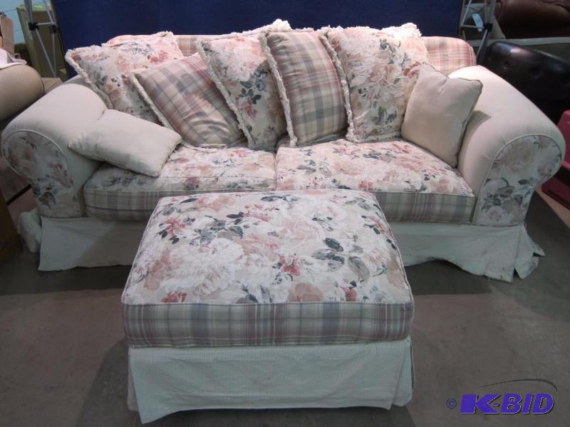 Sofa & Ottoman Set