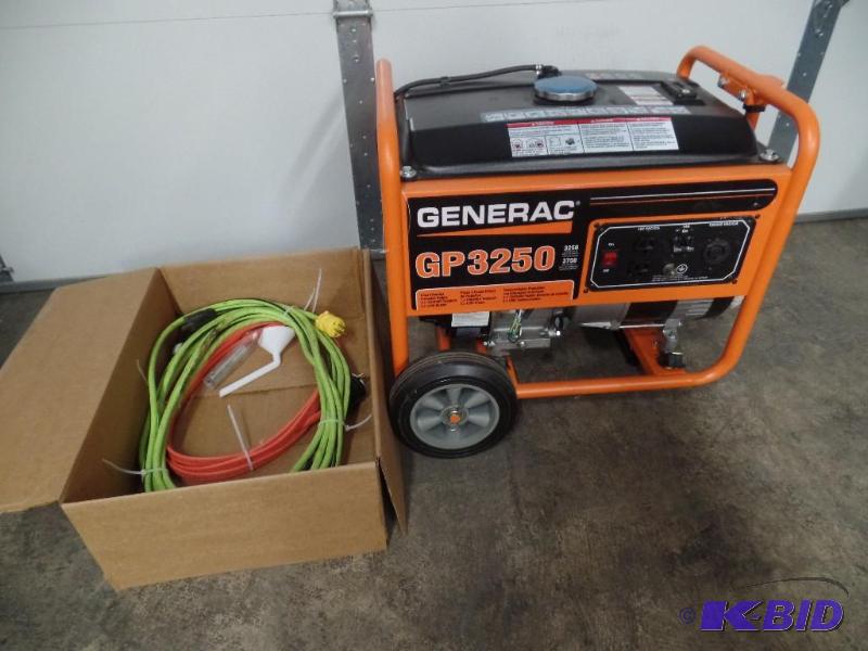 Generac GP3250 Portable Gas Powered Generator