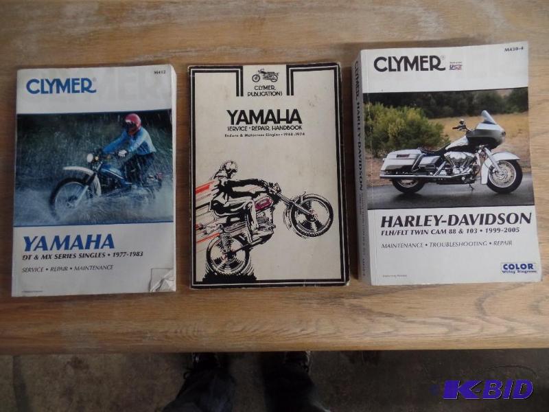 3 Motorcycle Books