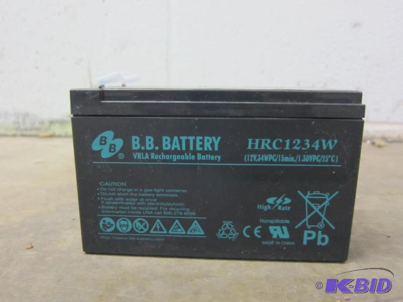 Emergency Lighting Power Battery