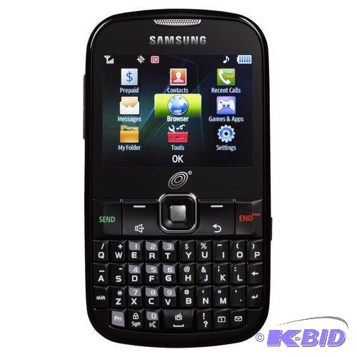 lot 10 image: New Samsung SCH S380C Cellular phone - Black ...