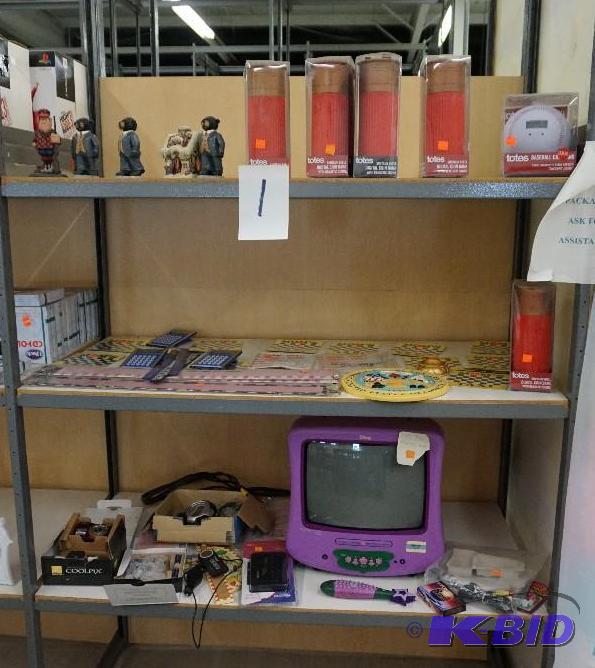 lot 1 image: 1 Lot Consisting of Digital Coin Banks, TV, C...
