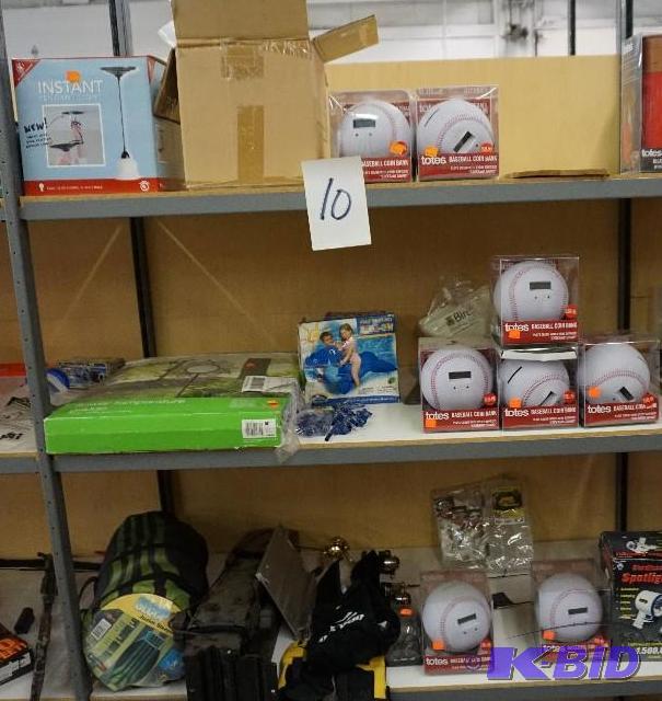 lot 10 image: 1 Lot of Digital Coin Banks, Archery and Asso...