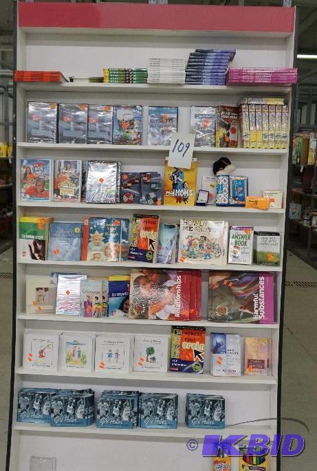 lot 109 image: 1 Lot of Assorted Books and DVDs. All In New...