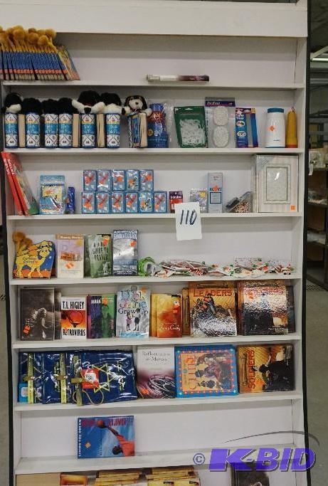 lot 110 image: 1 Lot of Books and Accessories All In New Con...