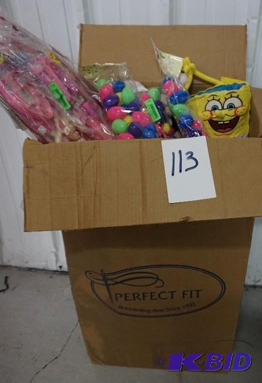 lot 113 image: 1 Large Box of Assorted Easter Accessories an...