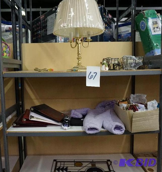 lot 67 image: Lot of Photo Albums, Lamp, Childs Jacket and ...
