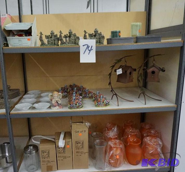 lot 74 image: Lot of Assorted Decorative Items In New Condi...