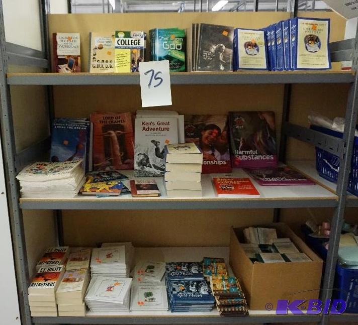 lot 75 image: Lot of Assorted Books In New Condition...