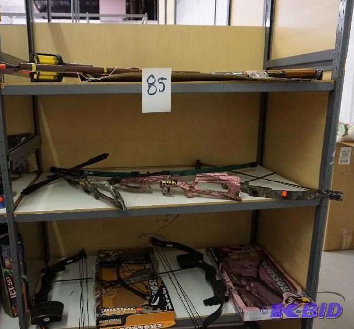 lot 85 image: 1 Lot of Toy Guns and Archery Items...