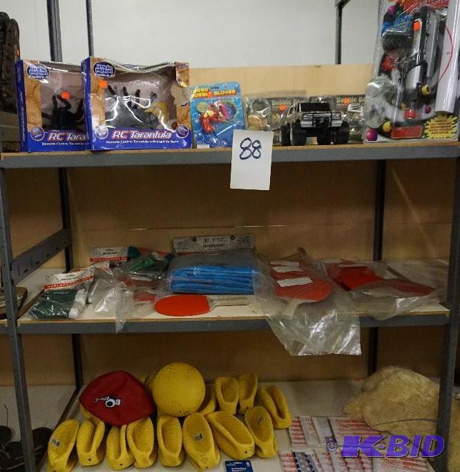 lot 88 image: 1 Lot of Assorted Toys and Games...