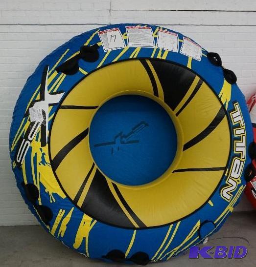 lot 17 image: XPS Titan 76 - 4 Person Towable Water Sp...