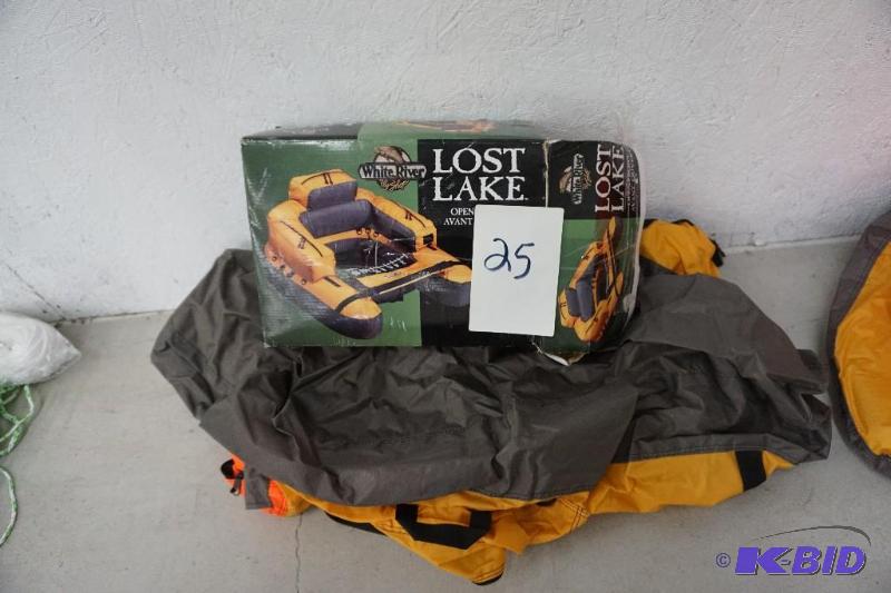 lot 25 image: White River Fly Shop Single Person Inflatable...