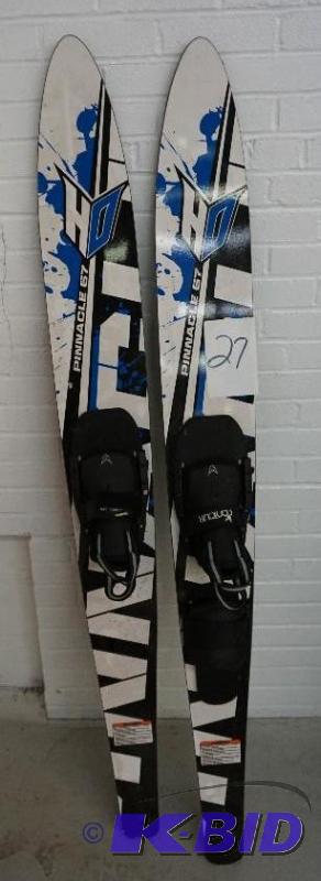 lot 27 image: Pinnacle 67 Water Skis In Very Good Condition...