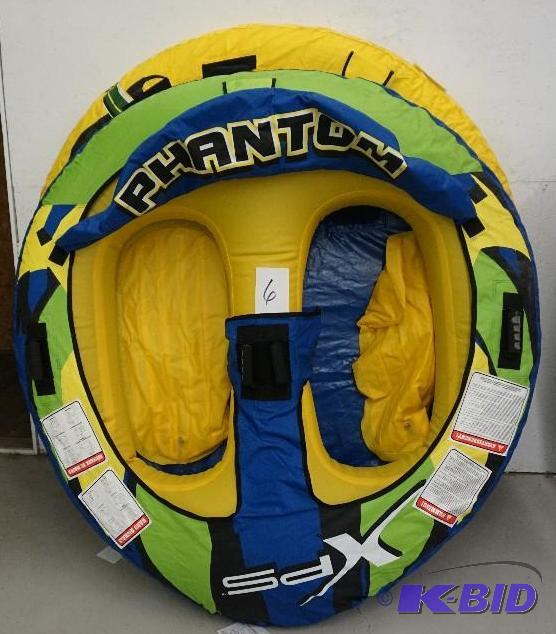 lot 6 image: XPS Phantom 2 Person Towable Water Sports Tub...