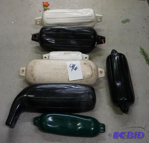 lot 96 image: 1 Lot of BoatDock Bumpers In Assorted Sizes ...