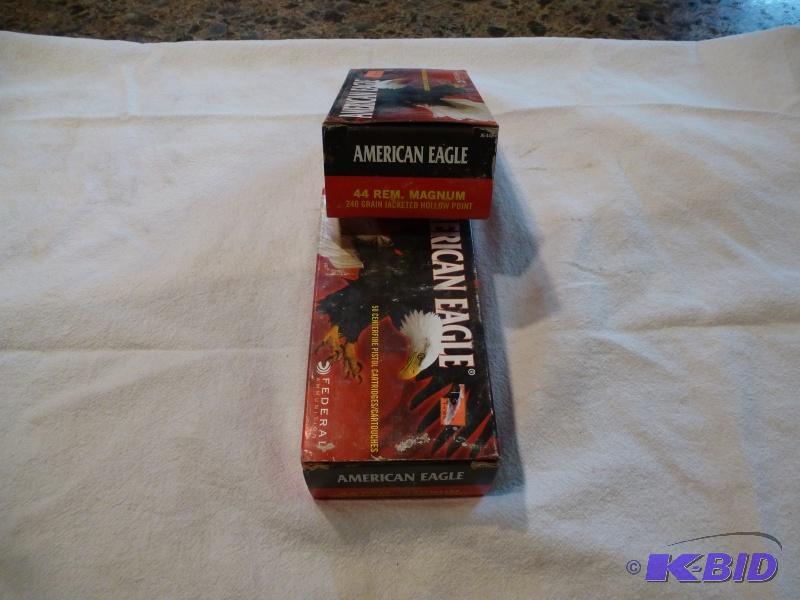 Federal American Eagle ammo 44 cal Rem Magnu...