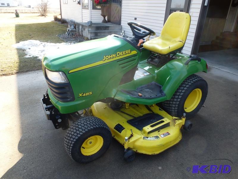 John Deere X485&nbspLawn Tractor Has 25 Hp ...