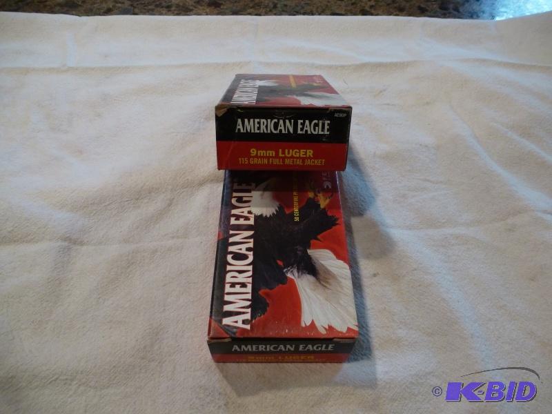 Federal American Eagle ammo 9 mm Luger 115 g...