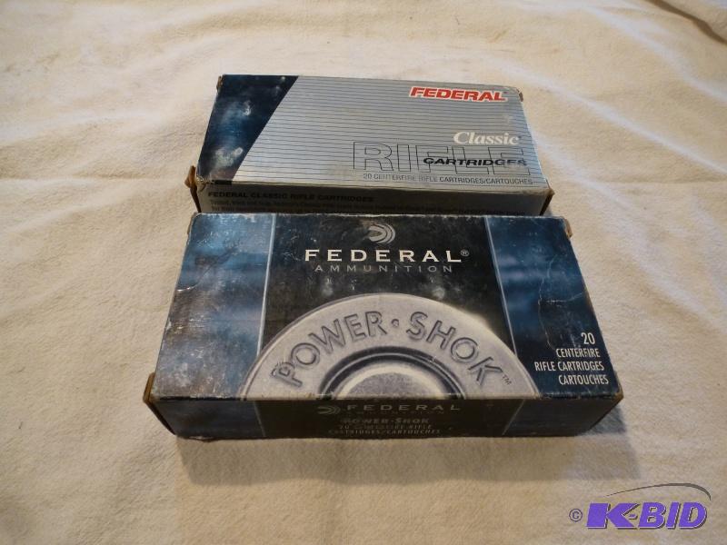 Federal Power Shok ammo 7 mm Rem Mag 150 gra...