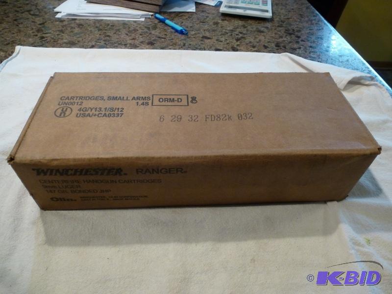 Winchester Ranger Bond ammo 9 mm Luger 147 g...