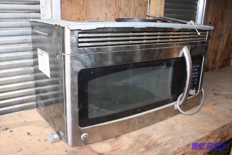 General Electric Household Microwave Oven Model JVM1750SM1SS ChromeBlack Color.