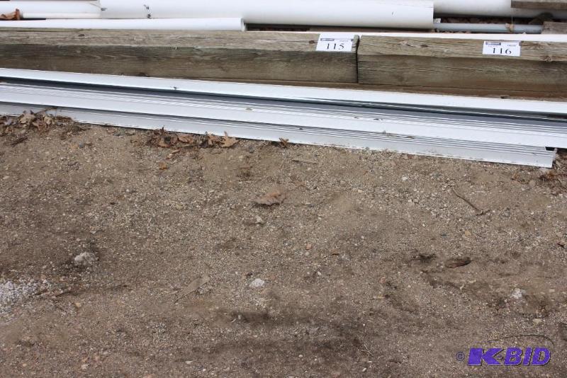 Lot of Drip Edging White.