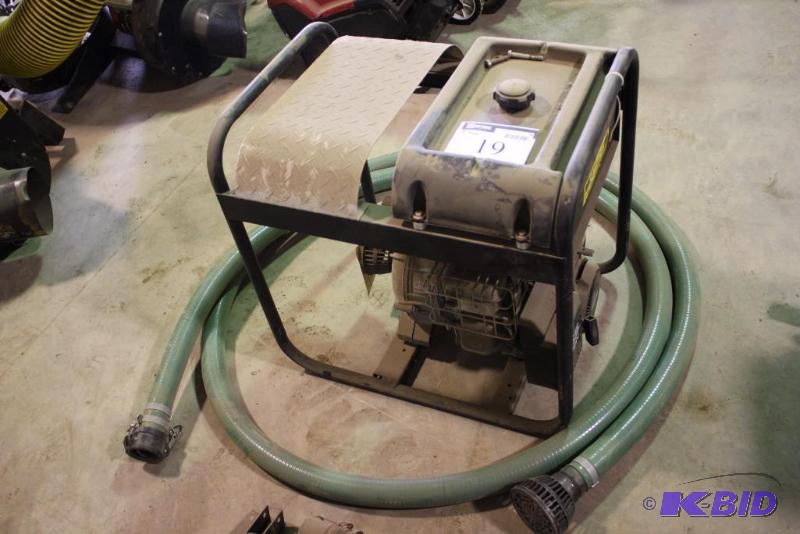 2 Pump 5.5 HP OHV Engine Briggs & Stratton 200GPM Model 2G5 Includes Hose Attachment.