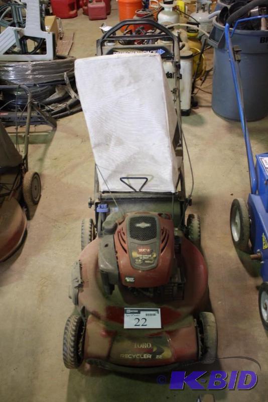 Toro 22 Lawn Mower Recycler TM 7.0HP 190CC.