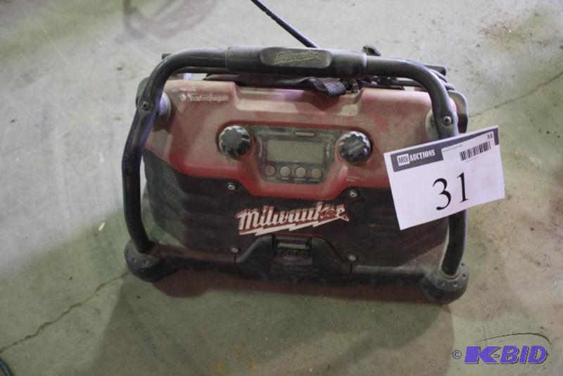 Milwaukee Job Site Radio.