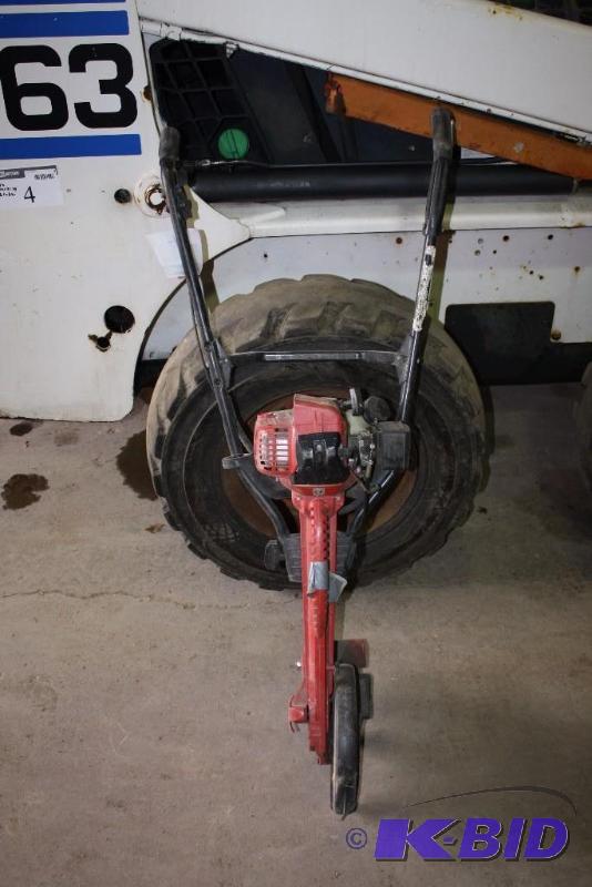Professional Cart-Path Edger wAtom Engine Path-Edger Red.